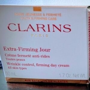 Clarins Extra-Firming Jour Cream - White and Red Packaging